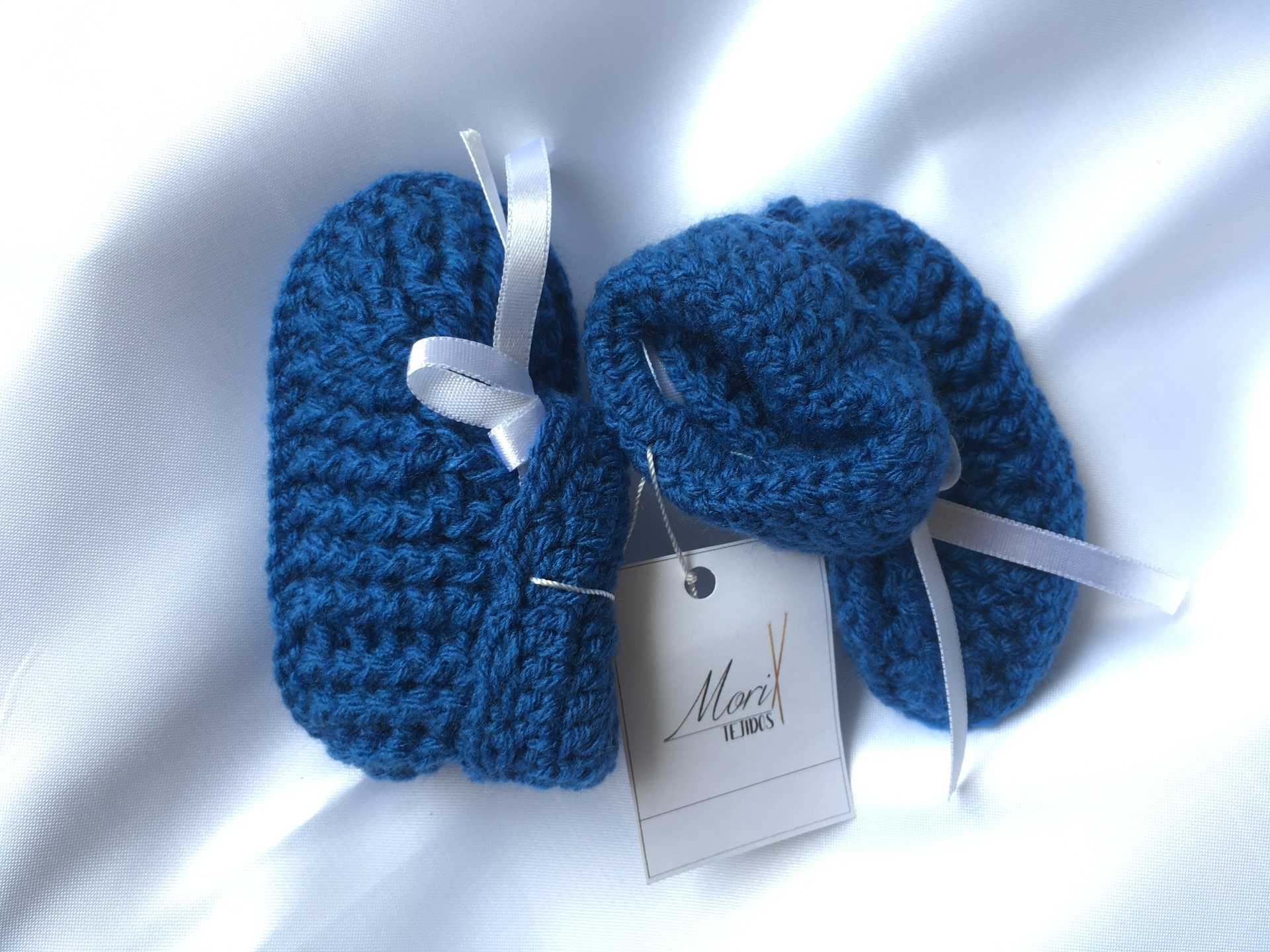 Bebe Gorro Zapato Azul