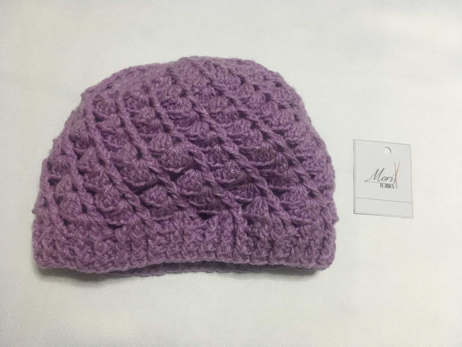 Niña Gorro Lila