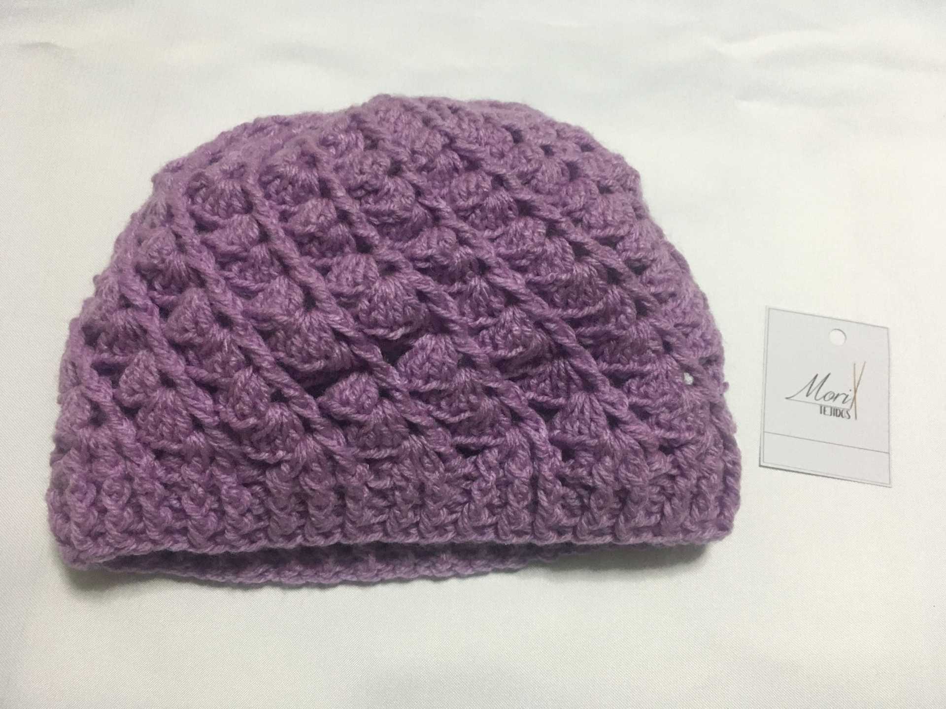 Niña Gorro Lila